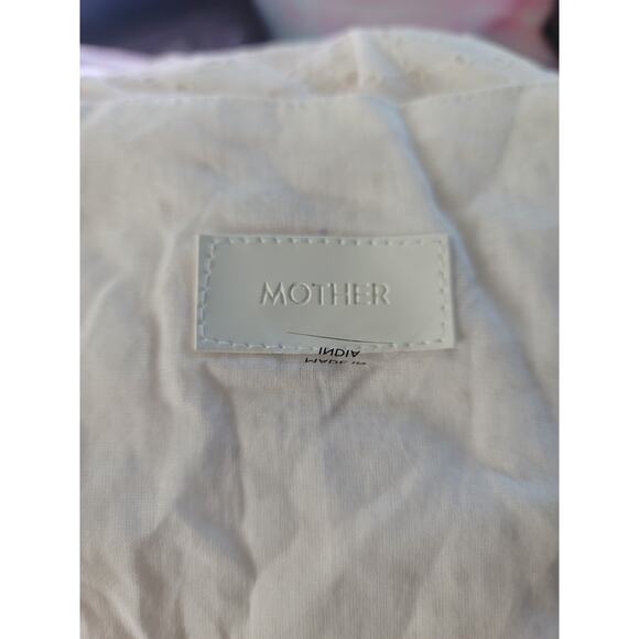 NWT MOTHER V-Neck Short Sleeve White Maxi Dress - Small - Picture 7 of 7